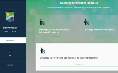 Certificado laboral